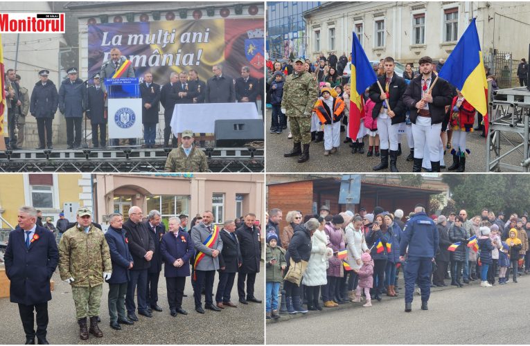 FOTO-VIDEO| Parada militară de 1 decembrie 2024, ZIUA NAȚIONALĂ, la Cehu Silvaniei