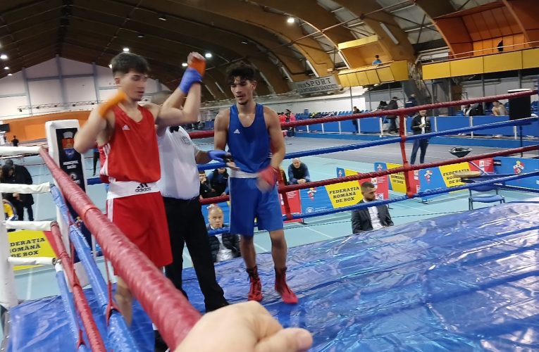 VIDEO| Boxerul Rareș Grama s-a calificat în finala Campionatului național de box Tineret