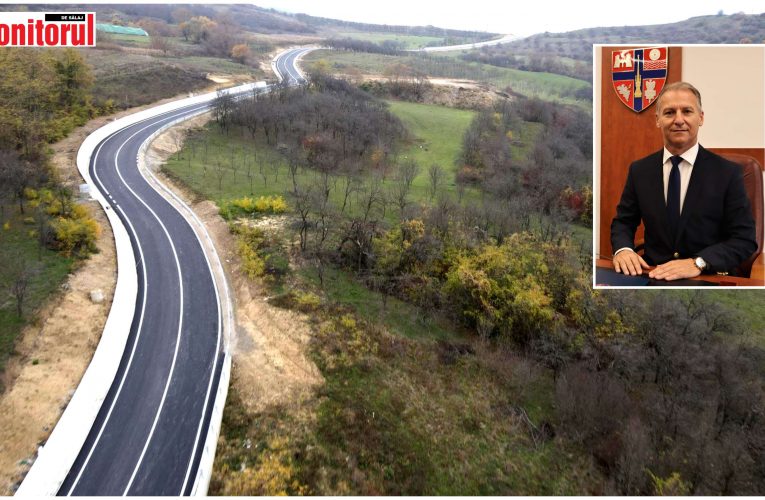 CJ Sălaj a finalizat lucrările de modernizare a DJ 108S (10,4 km)