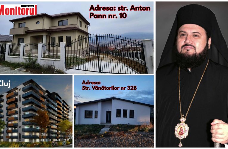 FOTO| Noi vile la Zalău și apartamente în Cluj, fac parte din averea episcopului Petroniu