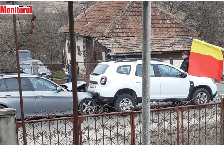 Autospecială RADAR din cadrul IPJ Sălaj implicată într-un accident rutier în Popeni