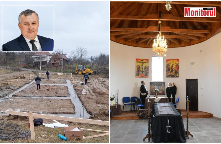 Primarul Roșan Ioan construiește o capelă nouă în Valcău de Sus