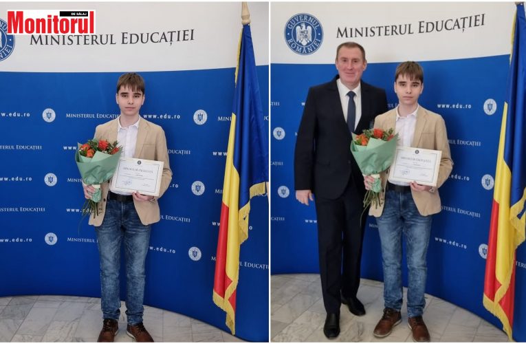 Petrean Roland premiat de Ministerul Educației pentru rezultatele obținute în 2024