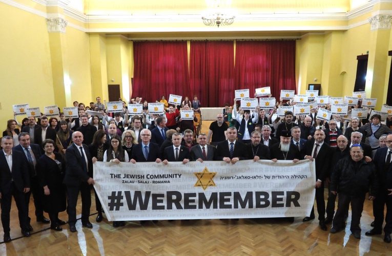 Omagiu adus victimelor Holocaustului