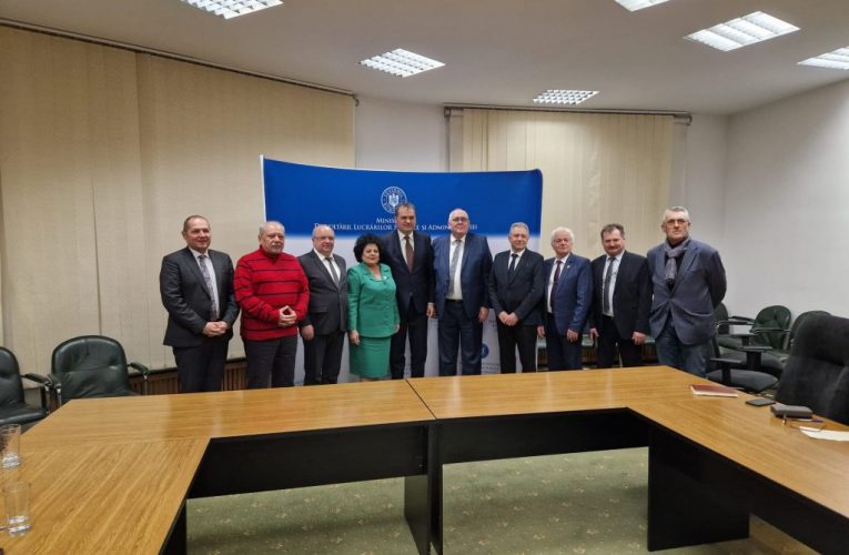 Primarul Boncidai Csaba în delegația ACoR, care a avut întâlniri maraton cu miniștri din Guvernul Ciolacu