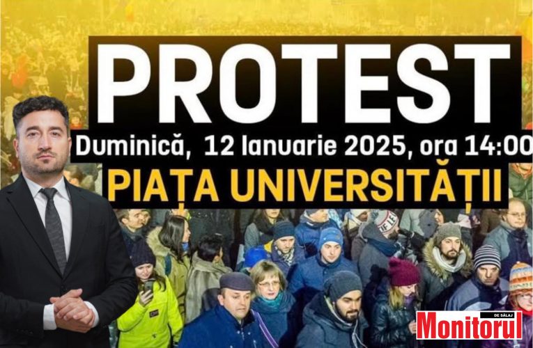 Sălăjenii chemați să participe la protestul AUR de la București