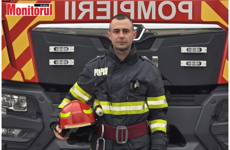 Un pompier aflat în timpul liber a limitat extinderea unui incendiu