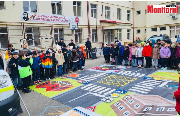 Ziua internațională a nonviolenței, marcată de IPJ Sălaj în prezența a peste 300 de elevi