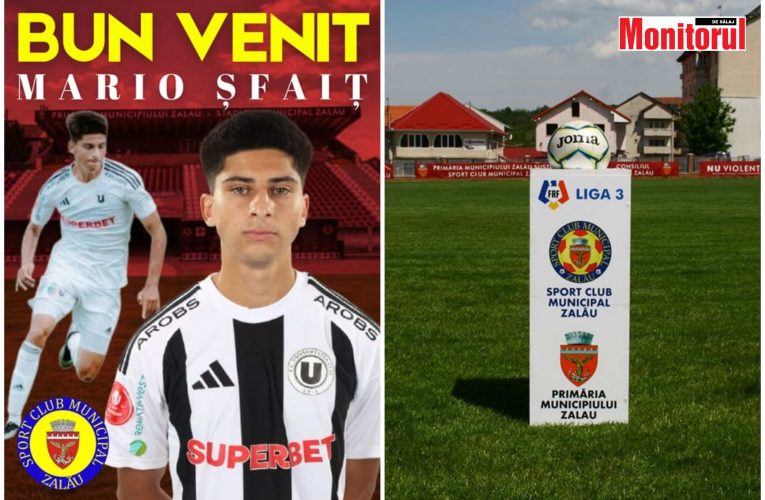 SCM Zalău a adus un mijlocaș de la liderul Ligii 1, U Cluj