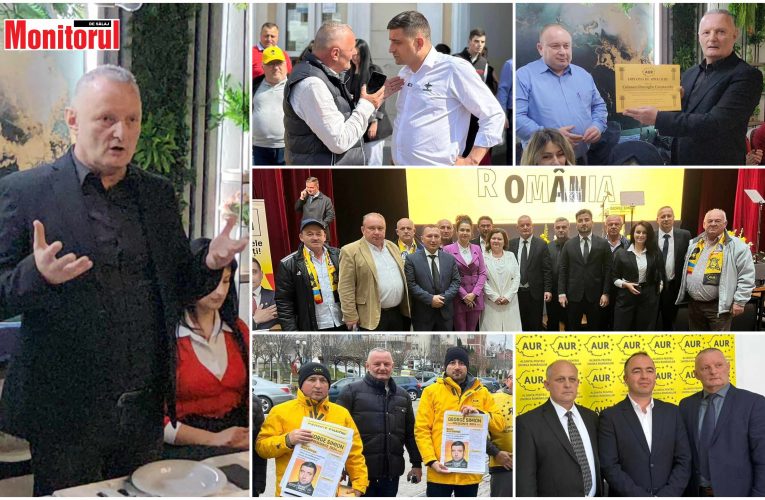 VIDEO| Gheorghe Călătan se retrage de la conducerea AUR Sălaj, după ce a făcut din organizație una puternică și eficientă