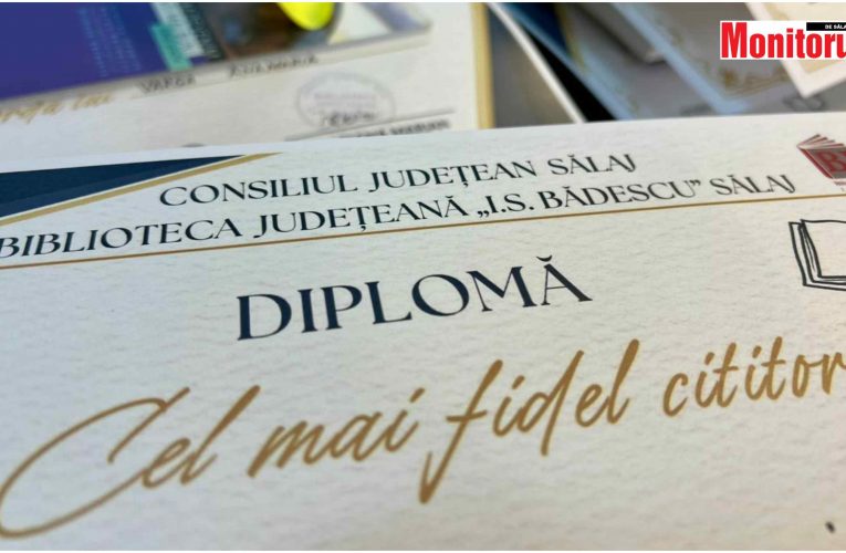 Un copil de 6 ani din Zalău a împrumutat peste 300 de cărți de la Biblioteca Județeană în 2024