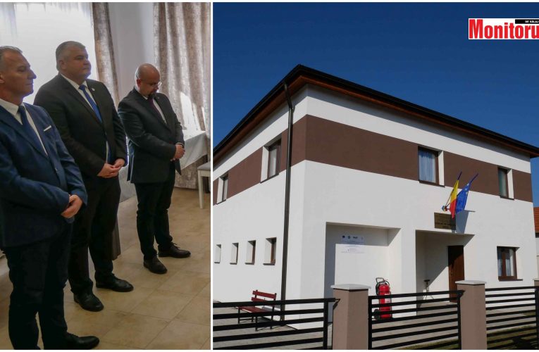 Conducerea CJ Sălaj prezentă la inaugurarea casei de tip familial din Crasna