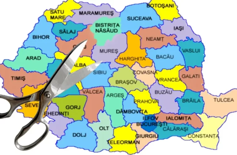 Reorganizarea României în 8 regiuni: dispar mai multe municipii printre care și Zalău