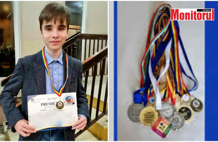 Roland Petrean, elevul de AUR, a cucerit o nouă medalie la un concurs internațional