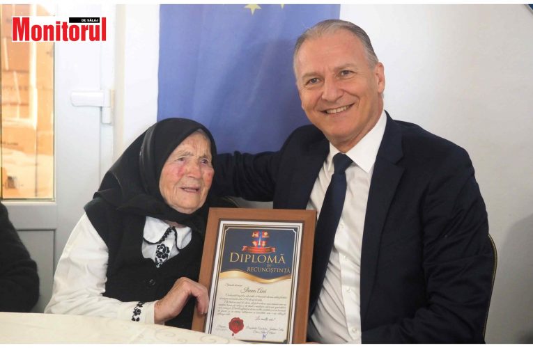 O sălăjeancă din Treznea, sărbătorită la împlinirea a 100 de ani