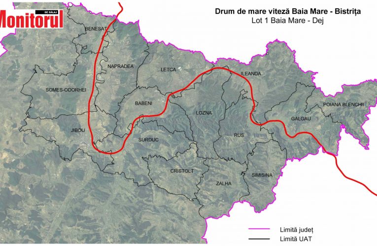 Încep studiile de teren pentru primul drumul de mare viteză care străbate Sălajul