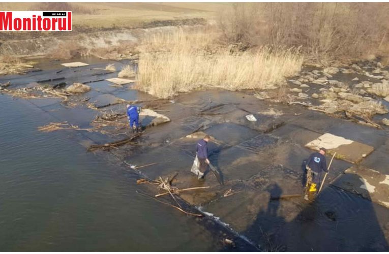 Lucrări de întreținere la derivația Barcău