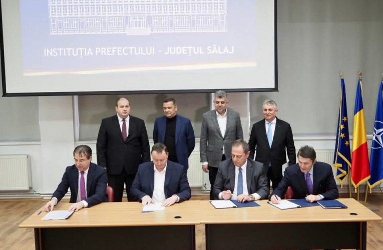 A fost semnat contractul pentru execuția lotului din A3 cu tunelul Meseș