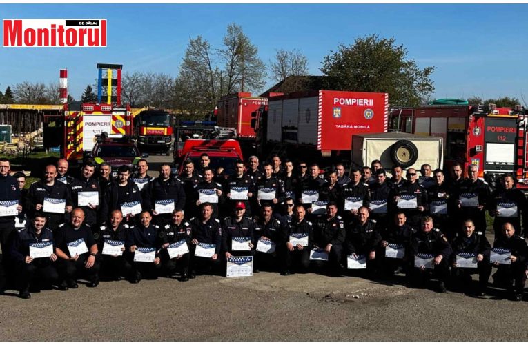 Pompier sălăjean la exercițiul internațional de protecție civilă în Sardinia