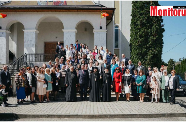 Episcopul Sălajului Benedict a slujit la Jibou, în a doua zi de Paști