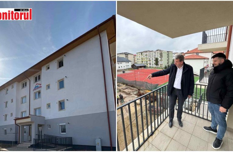 Primar Dan Ghiurco: „Recepția finalizată pentru blocurile ANL destinate tinerilor din Jibou!”