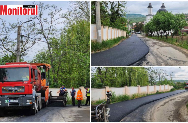 Citadin toarnă covor asfaltic nou pe strada Andrei Șaguna