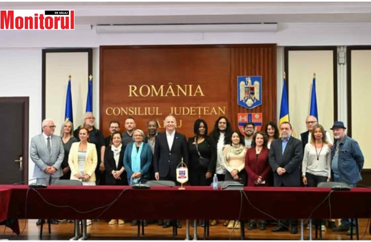 Poeți de pe cinci continente, în vizită la Consiliul Județean Sălaj