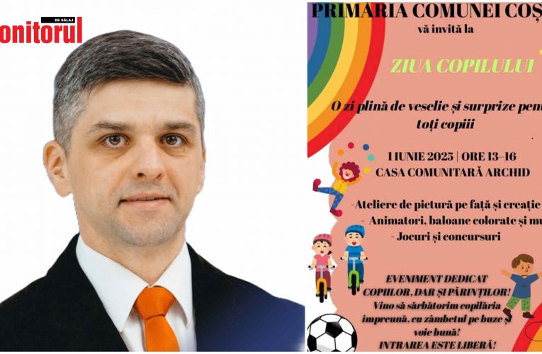 Eveniment special organizat de Primăria Coșeiu cu ocazia Zilei Internațioale a Copilului