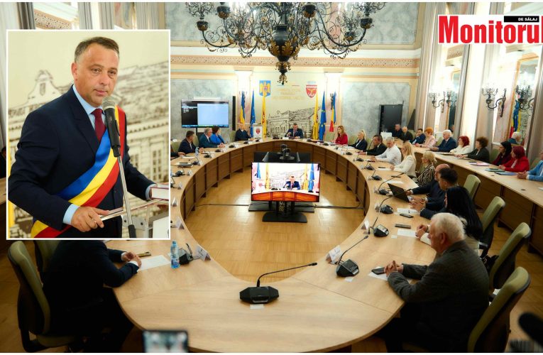 Florin Florian, după depunerea jurământului: „Am onoarea de a fi primarul tuturor zălăuanilor!”