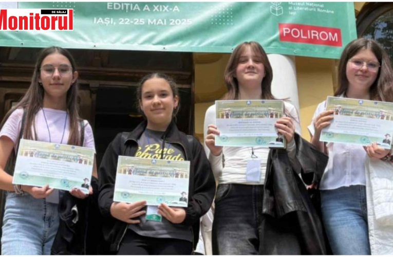 Elevi sălăjeni premiați la concursul național de lectură „Ionel Teodoreanu” de la Iași
