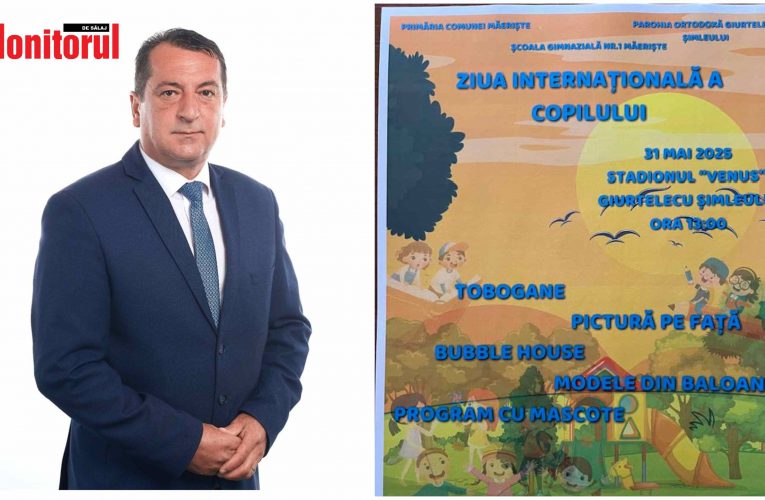 Eveniment deosebit pregătit de Primăria Comunei Măeriște de Ziua Internațională a Copilului