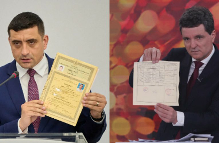 George Simion și Nicușor Dan și-au prezentat diplomele de BAC înainte de turul 2