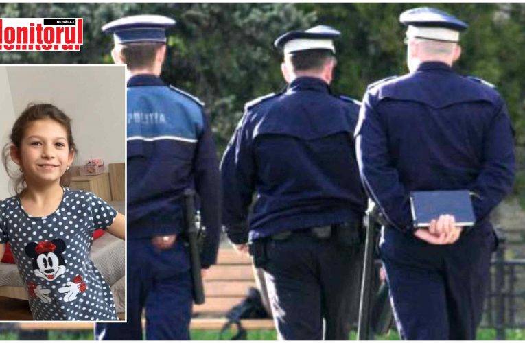 Poliția caută o minoră de 9 ani din Cehu Silvaniei dispărută