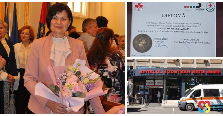 Fostă director de îngrijiri la SJU Zalău, Ramona Marincaș, a ales Spitalul Județean Satu Mare