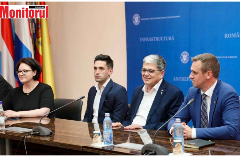 Primarul Șimleului dat exemplu studenților de către ministrul Fondurilor UE, Marcel Boloș