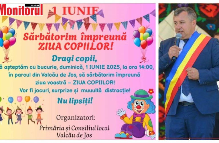 Sărbătoarea copilăriei – 1 iunie 2025, în comuna Valcău de Jos