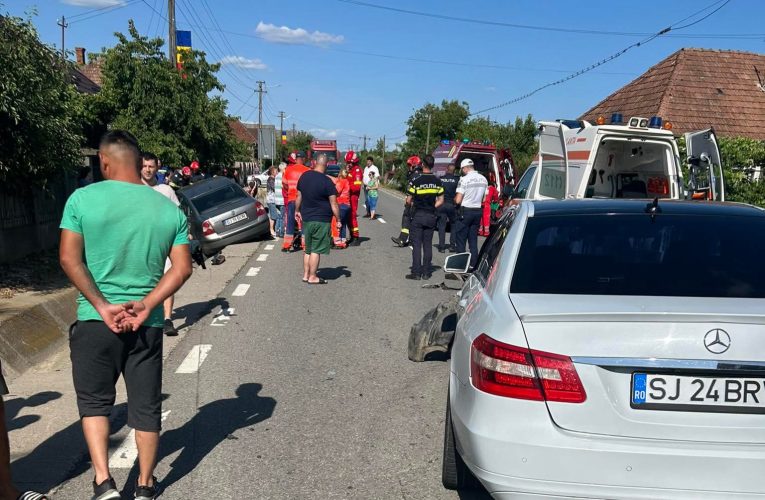 Accident rutier în localitatea Ciocmani