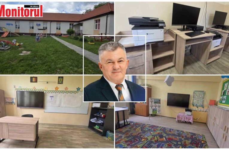 Primarul Berar Ștefan investește masiv în infrastructura școlară din comuna Agrij