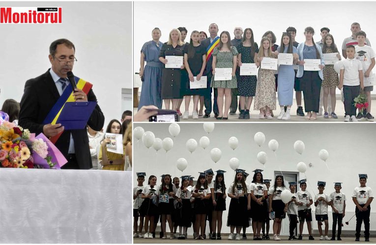 Cei mai buni elevi din comuna Bălan, premiați de primarul Daniel Pop