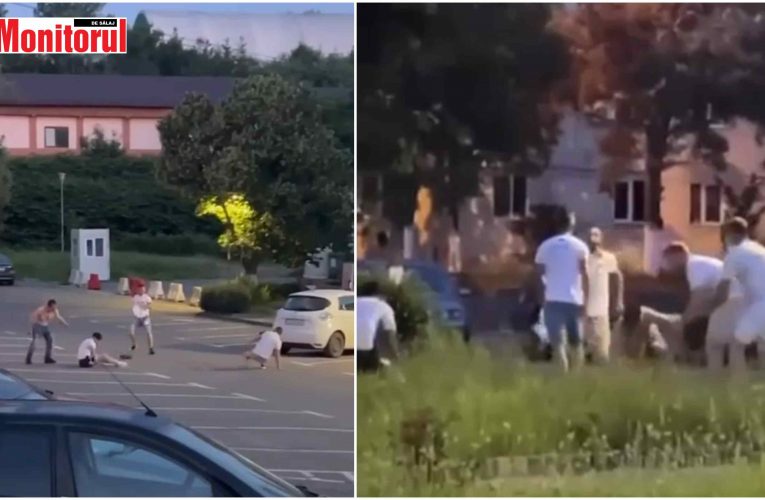 Scene șocante în Zalău! Patru tineri și-au împărțit pumni și picioare, după care s-au ales cu dosar penal