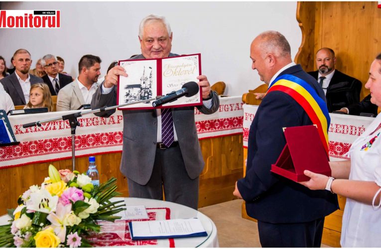 Președintele UDMR Sălaj, deputatul Sereș Deneș, a devenit cetățean de onoare al Comunei Boghiș