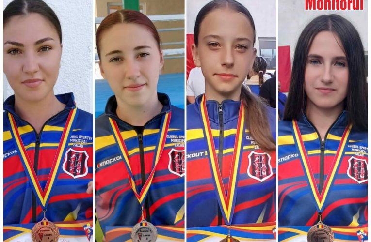 Rezultate remarcabile obținute de pugilistele de la CSM Zalău la Cupa României Box Feminin