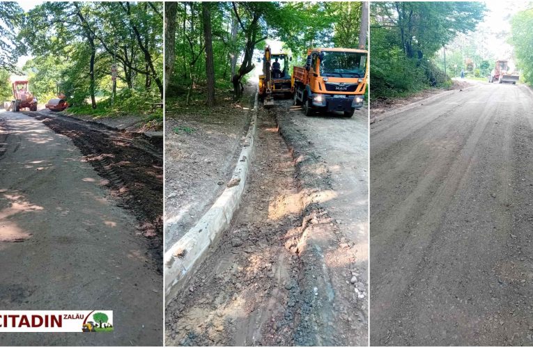Citadin Zalău a modernizat strada Pinului