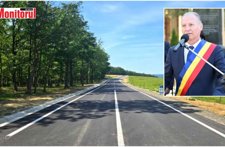 CJ Sălaj a investit 225 milioane lei pentru modernizarea a 37 kilometri de drum județean