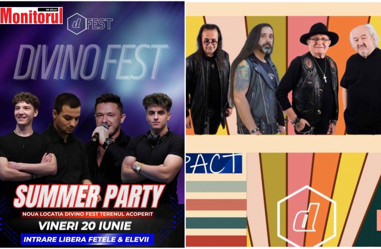 Super petreceri în aer liber la Divino Club Zalău – Divino Fest