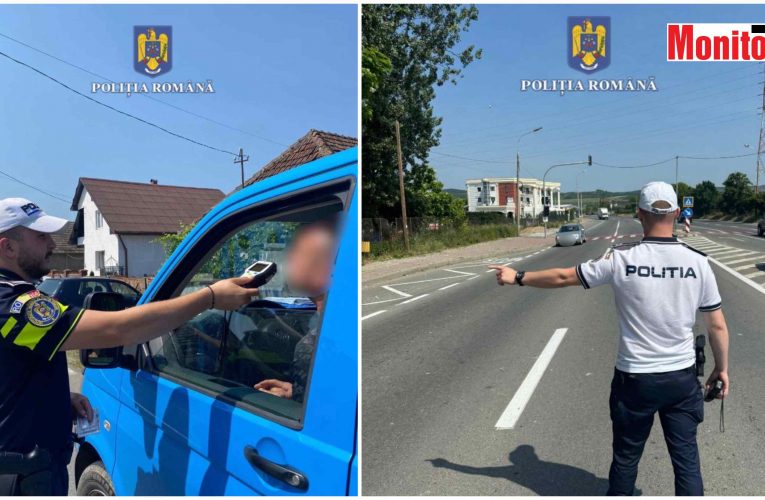 Peste 370 de șoferi amendați de Poliție pentru nerespectarea legistației rutiere