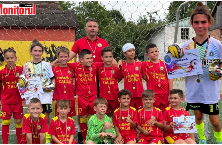 Grupa 2017 de la SCM Zalău s-a clasat pe locul secund la Caravana Il Calcio