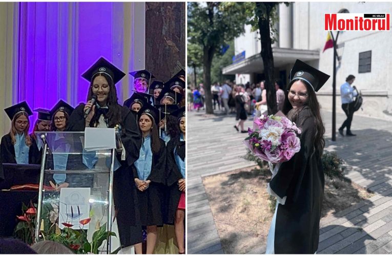 FOTO&VIDEO| Cine este Alexandra Mureșan, studenta din Zalău – șefă de promoție la UBB Cluj-Napoca