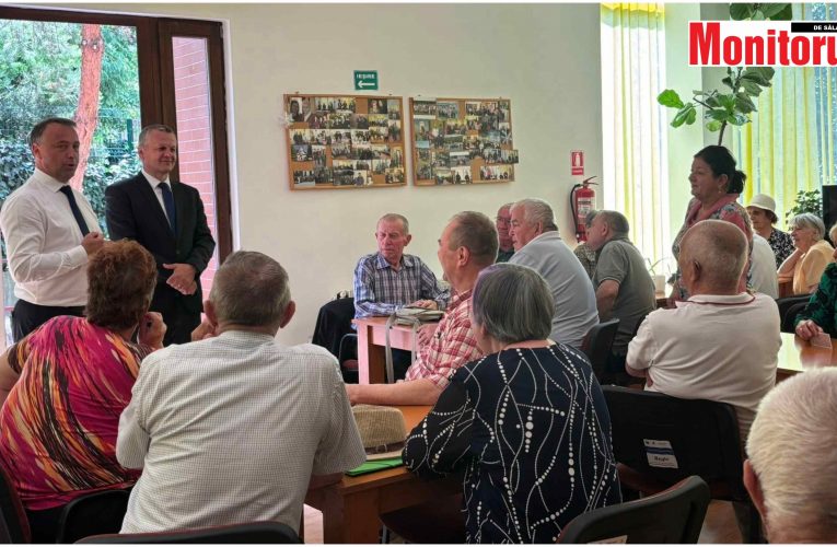 Noul primar Florin Florian a vizitat centrele sociale din Zalău