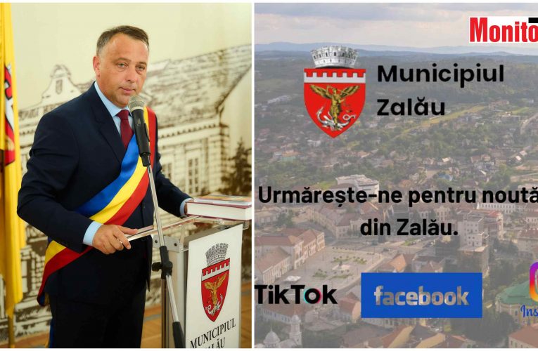 Primăria Municipiului Zalău are cont și de TikTok